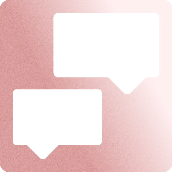 Coral - Communication - Contrast with gradient bg