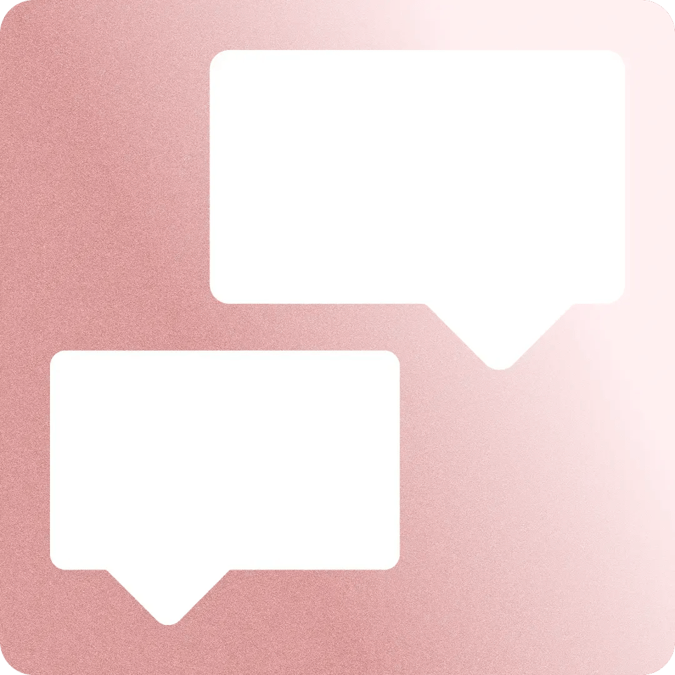 Coral - Communication - Contrast with gradient bg