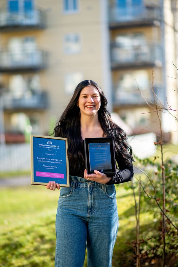 Sveriges mest engagerade kundservicemedarbetare 2024