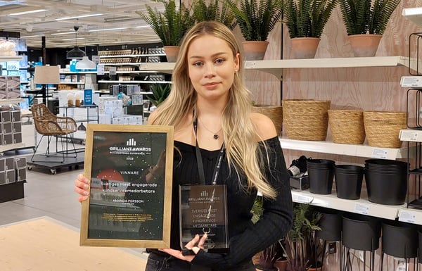 Amanda på Clas Ohlson är bäst i Sverige