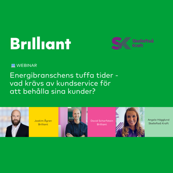 Kundservice Skellefteå Kraft och Brilliant